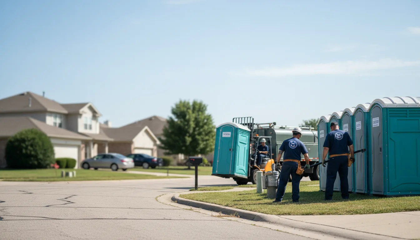 Porta Potty Rental in Danville, IL near me